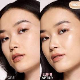 L'Oreal Paris Lumi Le Glow Skin Tint Warm 110 bottle side view