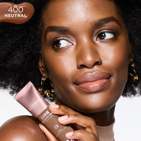 L'Oreal Paris Lumi Le Glow Skin Tint with reflective pearls