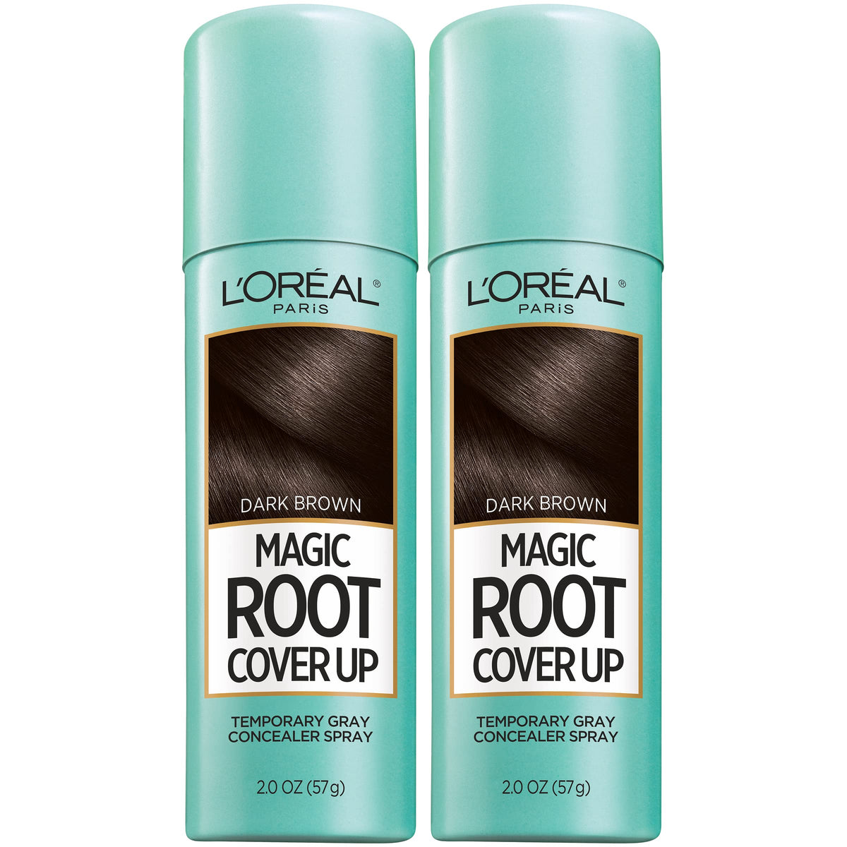 L'Oreal Paris Magic Root Cover Up Dark Brown spray front view