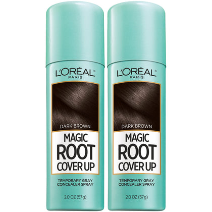 L'Oreal Paris Magic Root Cover Up Dark Brown spray front view