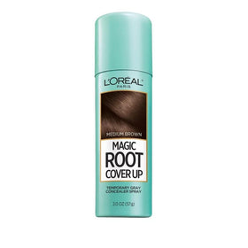 L'Oreal Paris Magic Root Cover Up Medium Brown 6 oz back view