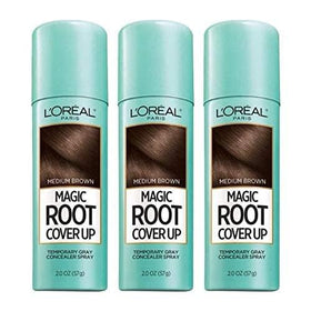 L'Oreal Paris Magic Root Cover Up Medium Brown 6 oz front view