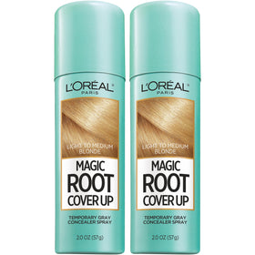 L'Oreal Paris Magic Root Cover Up Spray Light to Medium Blonde front view