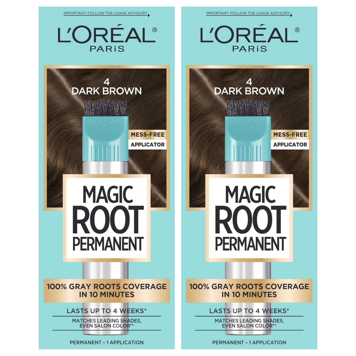 L'Oreal Paris Magic Root Hair Color Kit packaging front view