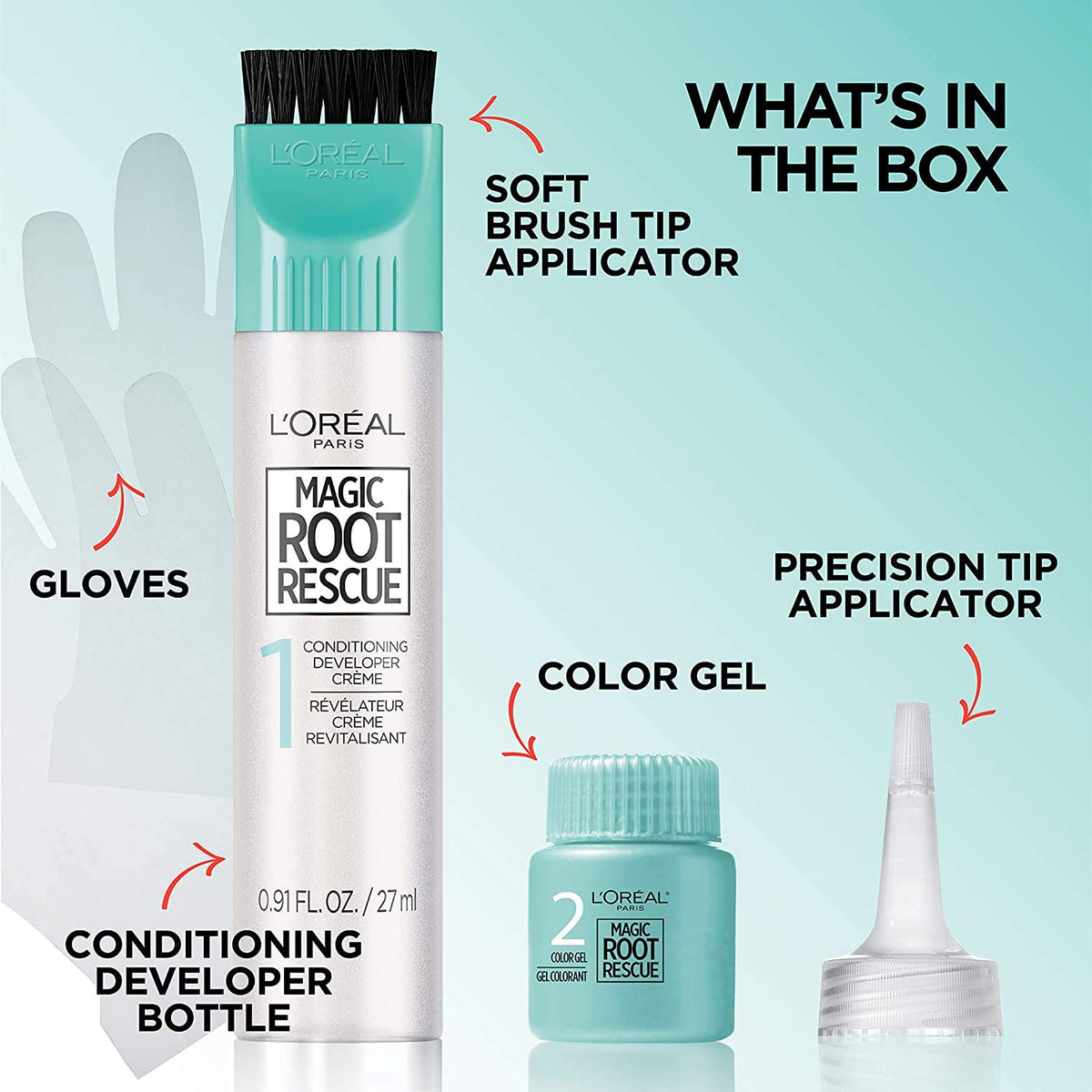 L'Oreal Paris Magic Root precision brush applicator close-up