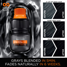 L'Oreal Paris Men Expert One Twist Hair Color application process