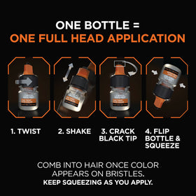 L'Oreal Paris Men Expert One Twist Hair Color results on hair