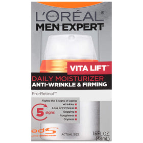 L'Oreal Paris Men Expert Vitalift Anti-Wrinkle Face Moisturizer front view