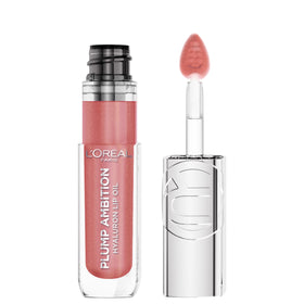 L'Oreal Paris Plump Ambition Hyaluron Lip Oil Nude Macaron 650 front view