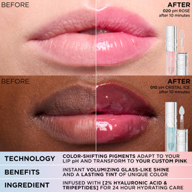 L'Oreal Paris Plump Ambition Lip Oil applicator close-up