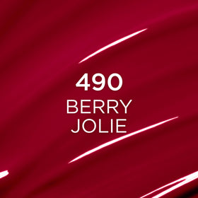 L'Oreal Paris Plump Ambition Lip Oil Berry Jolie texture close-up