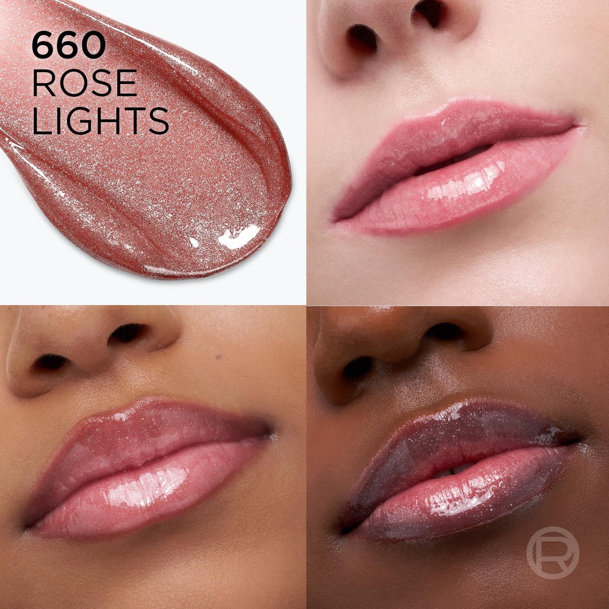 L'Oreal Paris Plump Ambition Lip Oil Shimmer applicator close-up