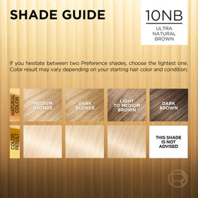 L'Oreal Paris quality Preference gloves included in kit