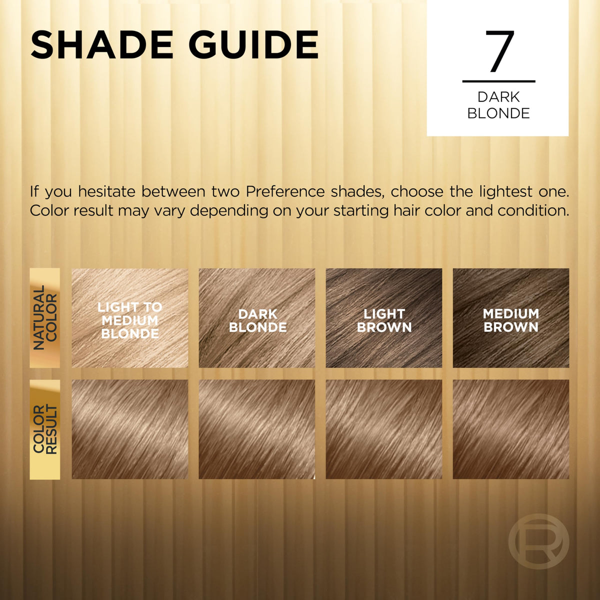 L'Oreal Paris quality Preference gloves included in the kit