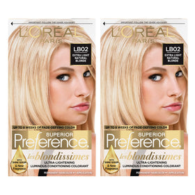 L'Oreal Paris quality Preference Hair Color Extra Light Natural Blonde front view