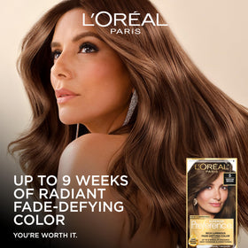 L'Oreal Paris quality Preference Hair Color Medium Golden Brown 5G Color Gel and Developer Crème