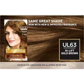 L'Oreal Paris quality Preference Hair Color U163 packaging details