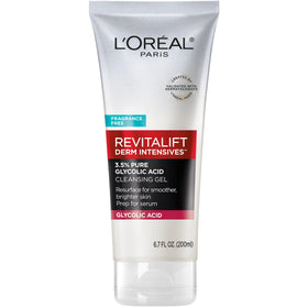 L'Oreal Paris Revitalift 3.5% Glycolic Acid Cleansing Gel front view
