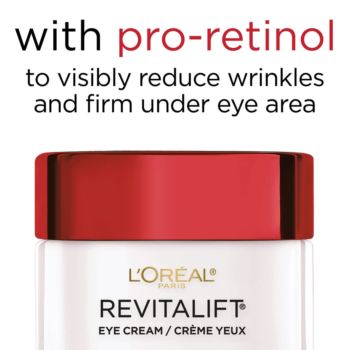 L'Oreal Paris Revitalift Anti-Wrinkle Eye Cream packaging