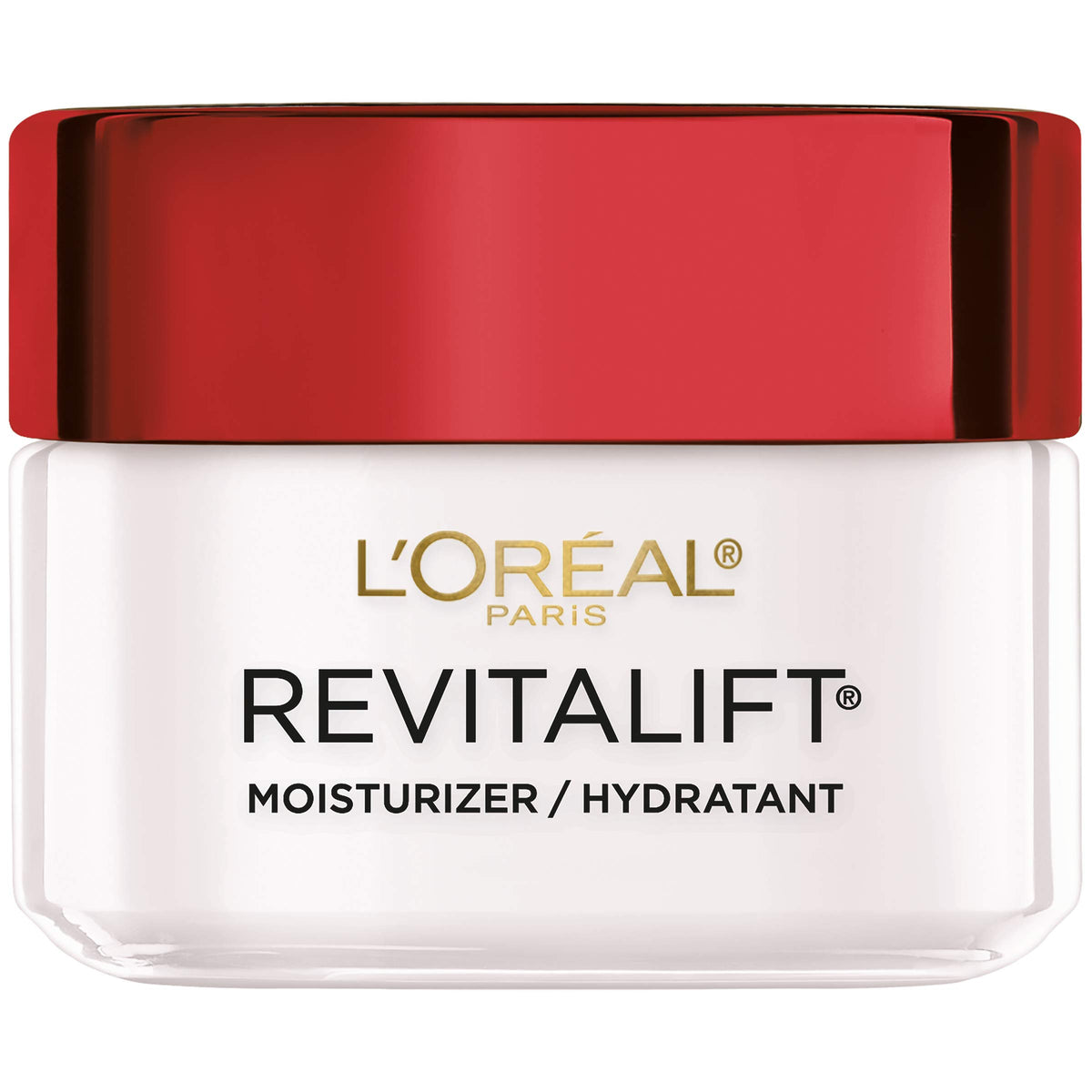 L'Oreal Paris Revitalift Anti-Wrinkle Face and Neck Moisturizer front view