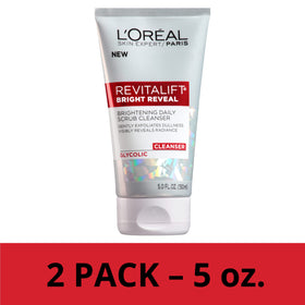 L'Oreal Paris Revitalift Bright Reveal Cleanser usage demonstration