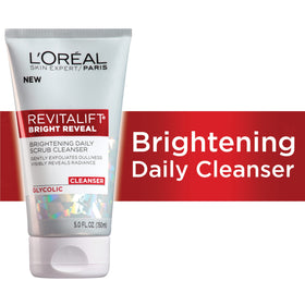 L'Oreal Paris Revitalift Bright Reveal Cleanser with micro-pearls visible