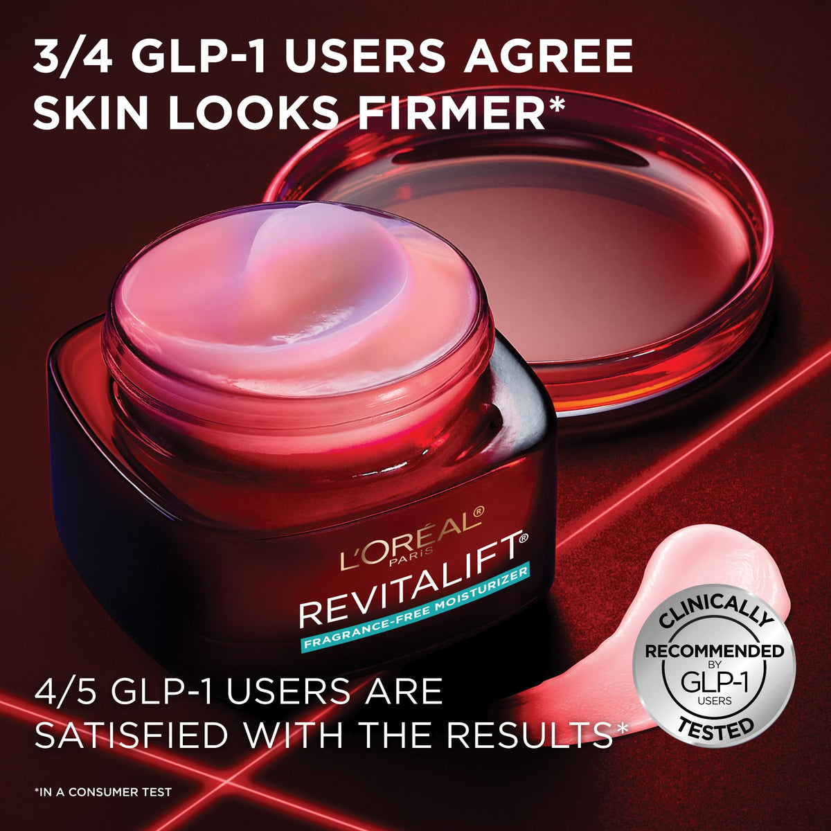 L'Oreal Paris Revitalift packaging side view
