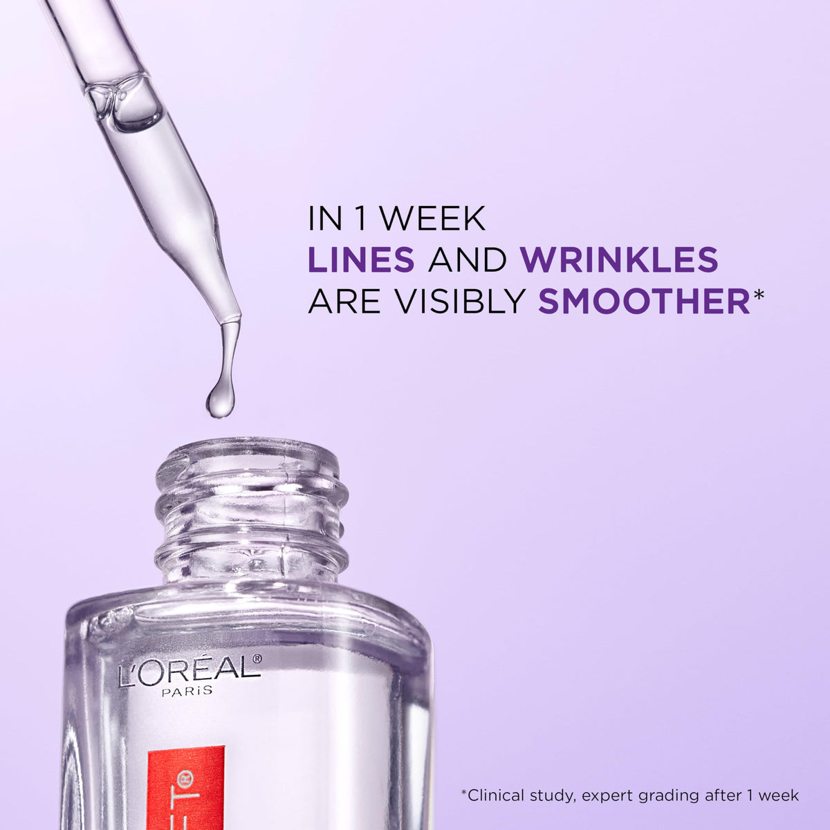 L'Oreal Paris Revitalift serum texture on hand
