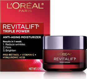 L'Oreal Paris Revitalift Triple Power Face Moisturizer front view