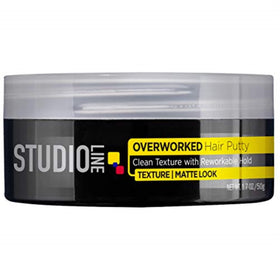 L'Oreal Paris Studio Line Overworked Hair Putty 1.7 Oz front view