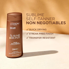 L'Oreal Paris Sublime Bronze Luminous Bronzer packaging close-up