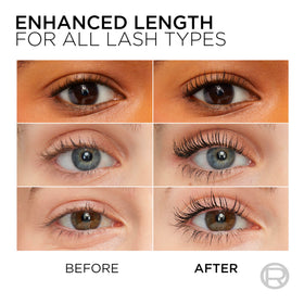 L'Oreal Paris Telescopic Lengthening Mascara Carbon Black brush close-up