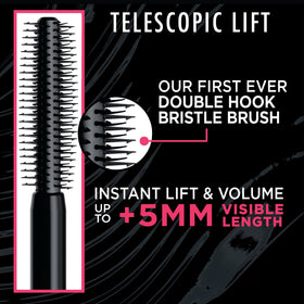 L'Oreal Paris Telescopic Lift Mascara applicator close-up