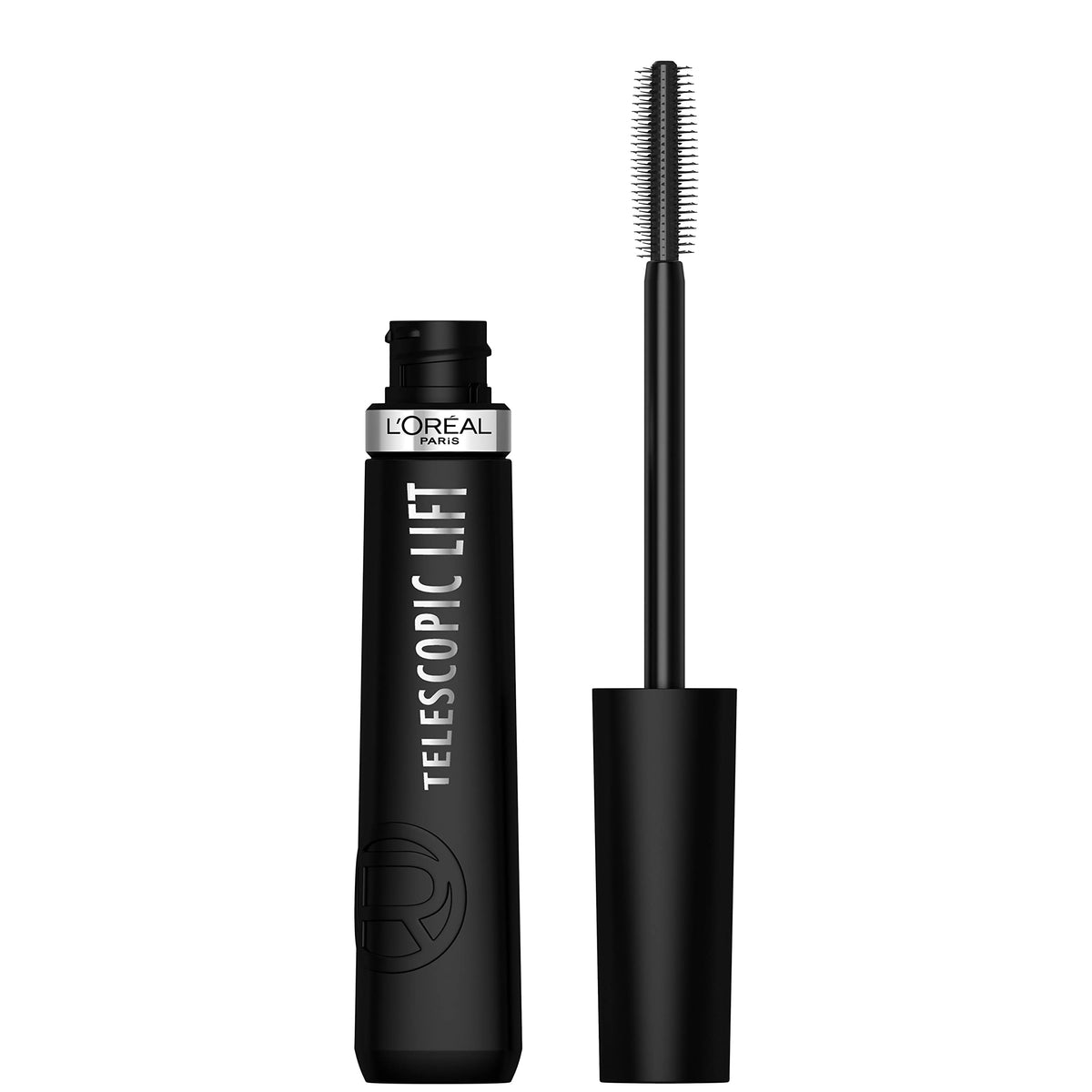 L'Oreal Paris Telescopic Lift Mascara front view with double-hook bristle brush