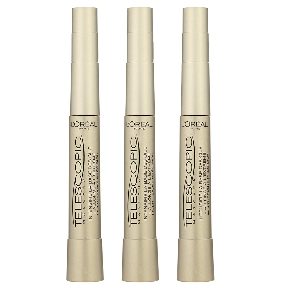 L'Oreal Paris Telescopic Mascara Black 0.27 oz side view