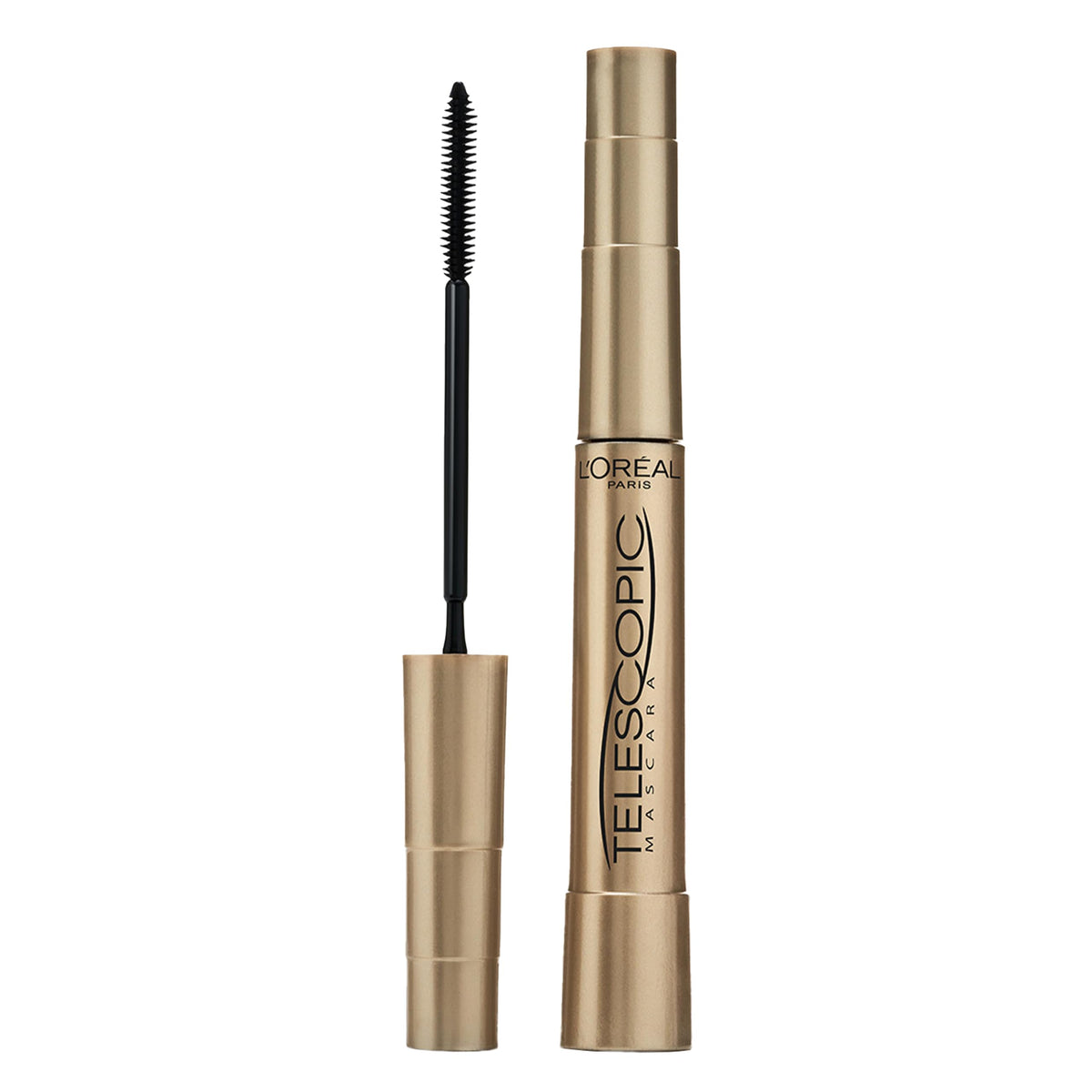 L'Oreal Paris Telescopic Mascara black tube front view