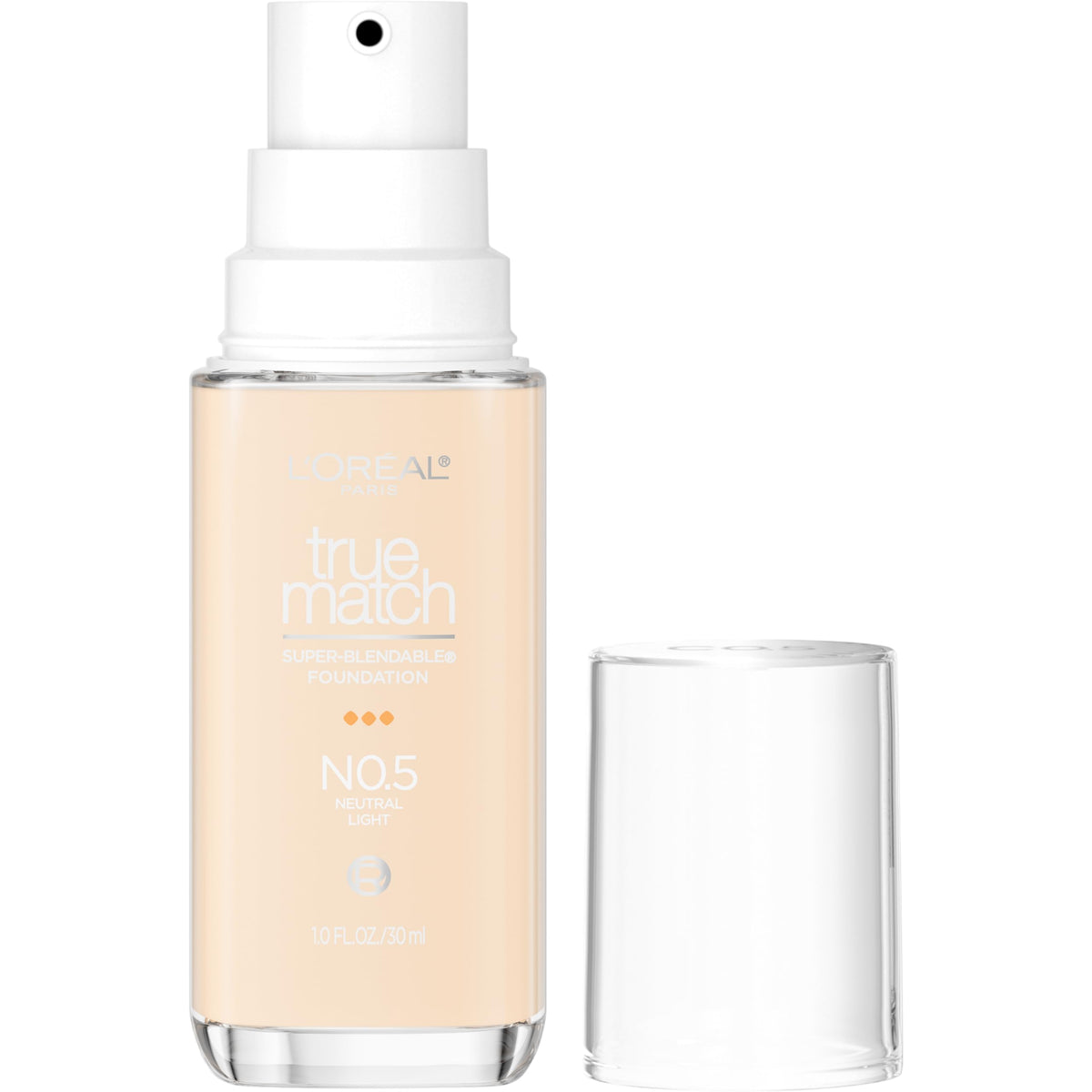 L'Oreal Paris True Match Foundation N0.5 Light front view
