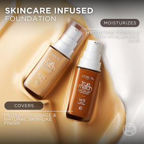 L'Oreal Paris True Match Foundation N0.5 Light texture on hand