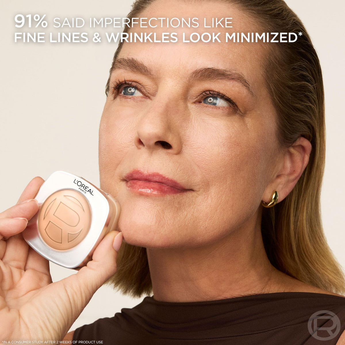 L'Oreal Paris True Match Hyaluron Tinted Balm Foundation application process