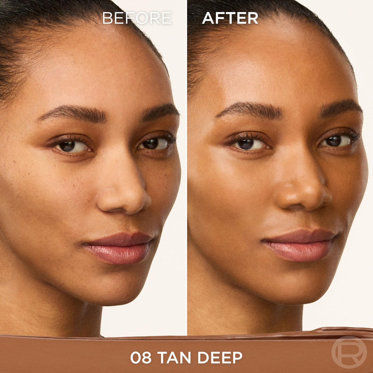 L'Oreal Paris True Match Hyaluron Tinted Balm Foundation Tan Deep 8 with teardrop applicator