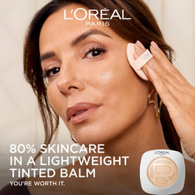 L'Oreal Paris True Match Hyaluron Tinted Balm Foundation texture on skin