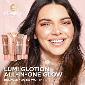 L'Oreal Paris True Match Lumi Glotion back view with ingredients