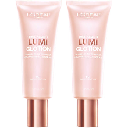 L'Oreal Paris True Match Lumi Glotion front view with packaging