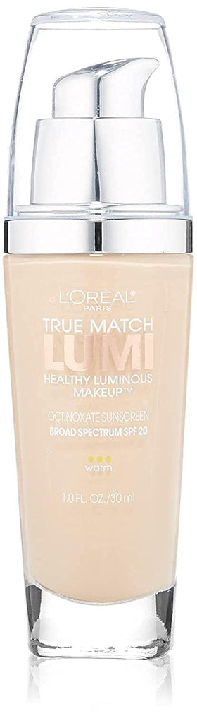 L'Oreal Paris True Match Lumi Healthy Luminous Makeup W1-2 Porcelain front view