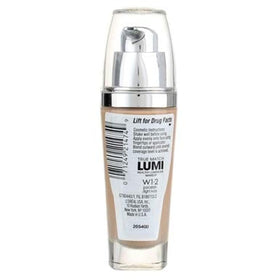 L'Oreal Paris True Match Lumi Healthy Luminous Makeup W1-2 Porcelain in a makeup setup