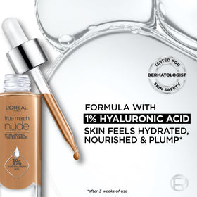 L'Oreal Paris True Match Nude foundation in makeup setup