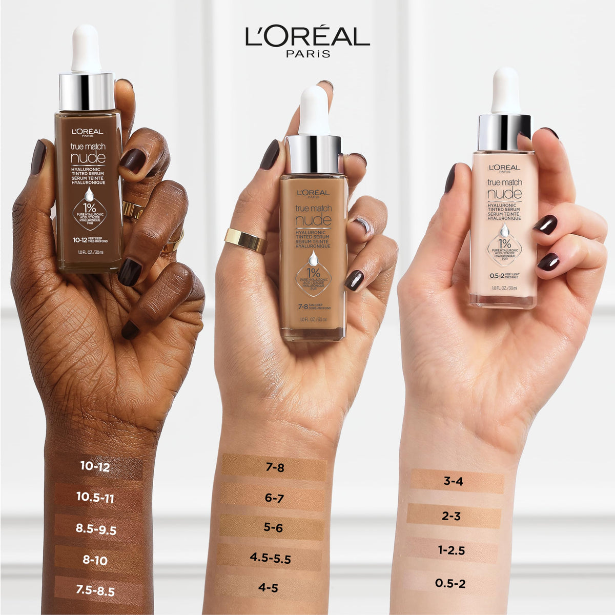 L'Oreal Paris True Match Nude foundation texture close-up