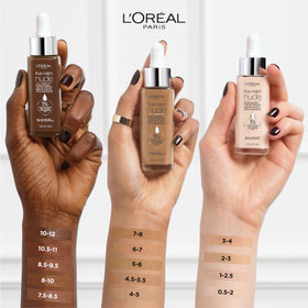L'Oreal Paris True Match Nude foundation texture close-up