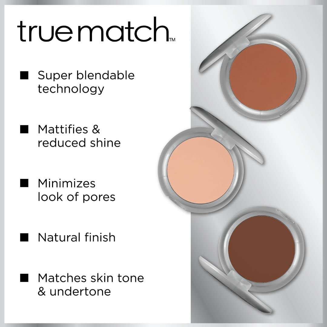 L’Oreal Paris True Match Powder W8 Creme Café side view