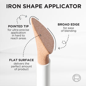 L'Oreal Paris True Match Radiant Serum Concealer N9 side view with packaging